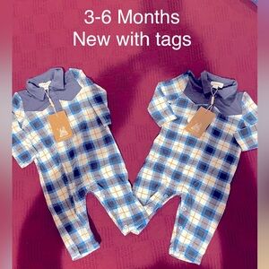 Angel Dear “western” rompers. New with tags.